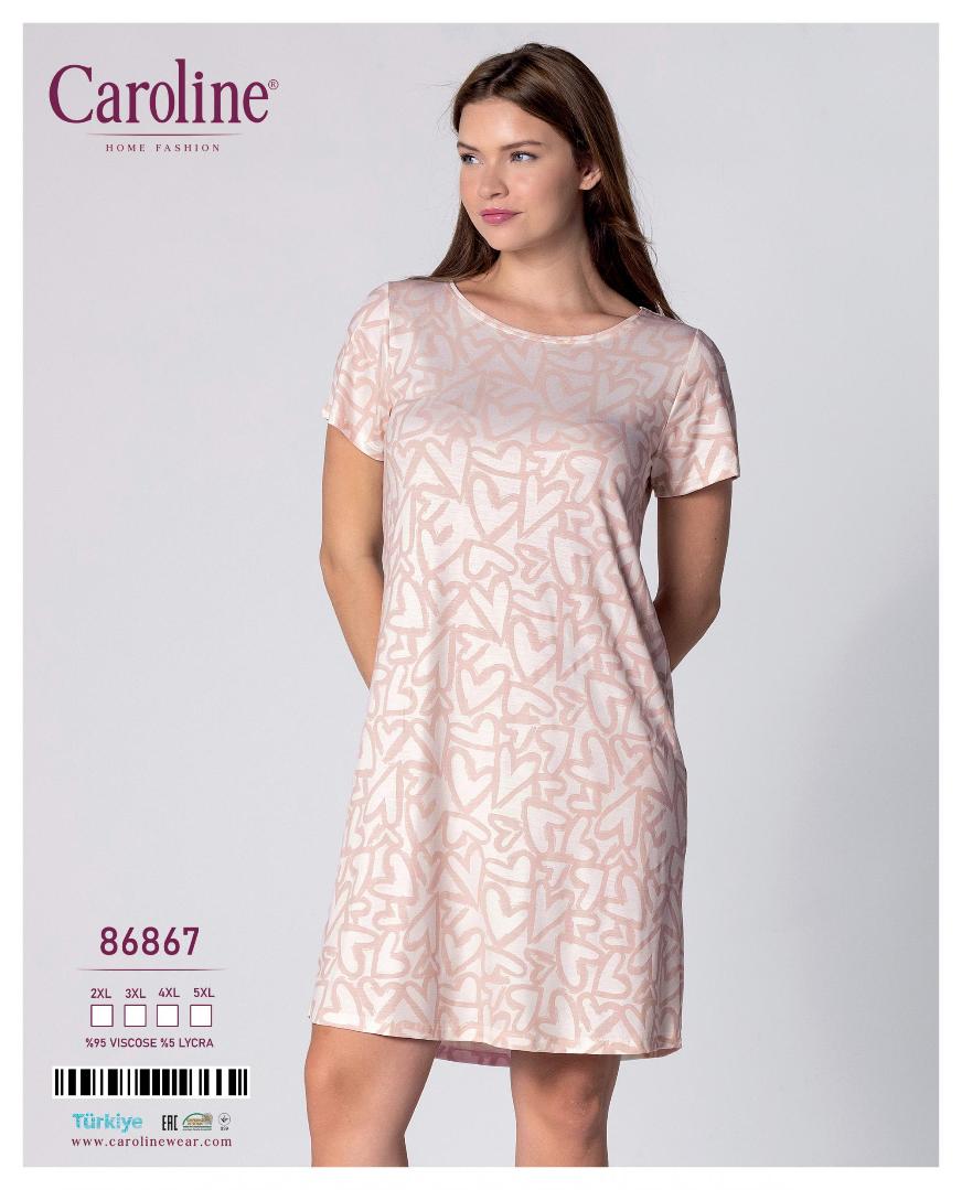 Naktskrekls "Caroline" Viscose Art. 86867 2xl-5xl