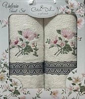 Комплект полотенец Coton Delux VALERIA 50x90 + 70x140, Турция