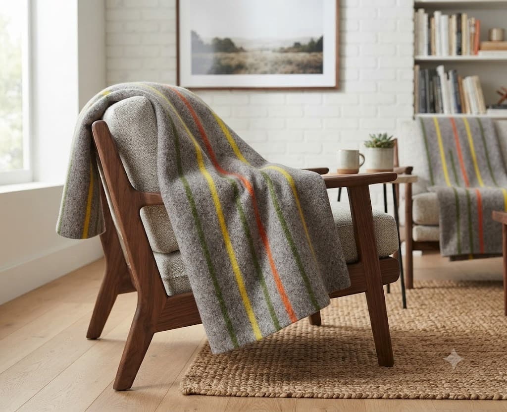 Одеяло Klippan Saule 140x205cm,  70% новозеландская шерсть, 30% полиэстер, LV