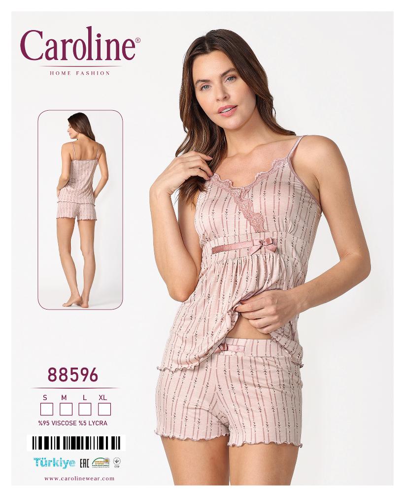 Пижама "Caroline"с шортами. Viscose Art. 88596 s-xl