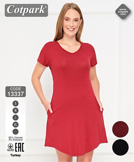 Naktskrekls "Cotpark" Viscose Art. 13337  S-XL