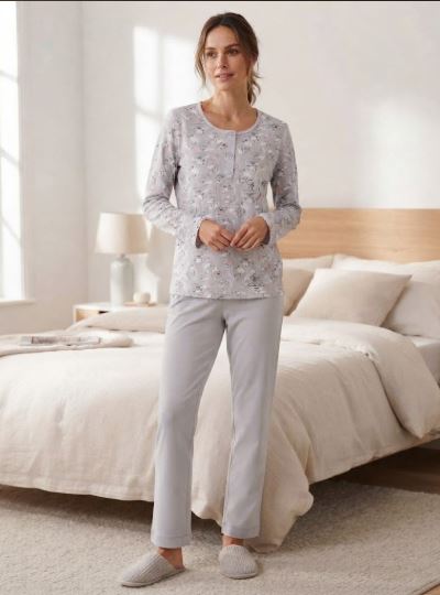 Pidžama Kokvilna Art. 1116 SEVGI (M-XL)