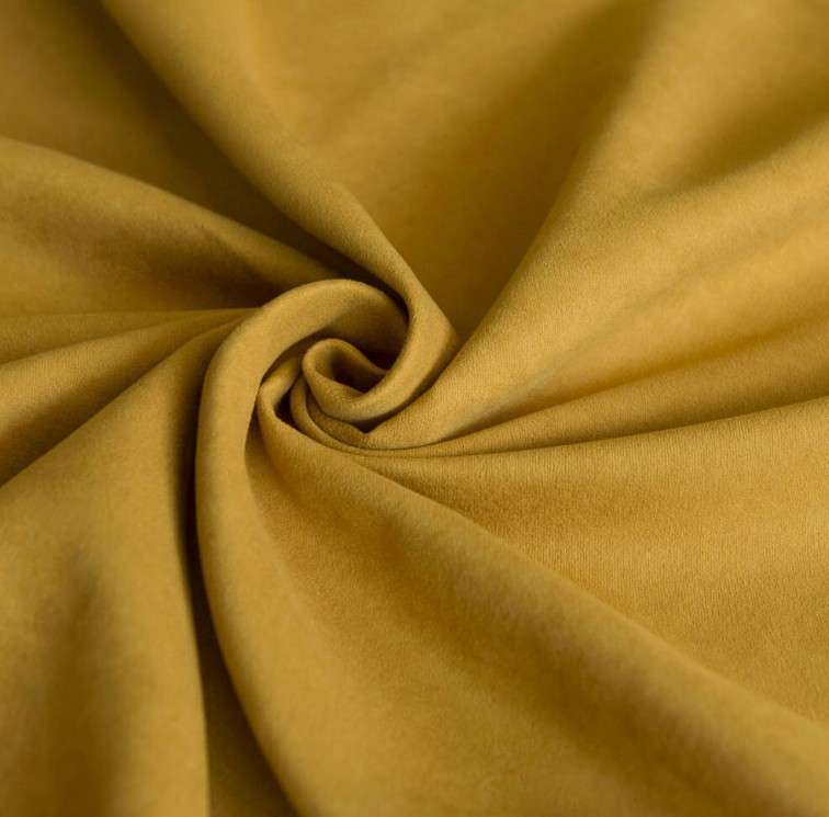 2762--  Ночные шторы Soft жёлтый цвет (h 1,80 x 1,40 m x 2 шт.)