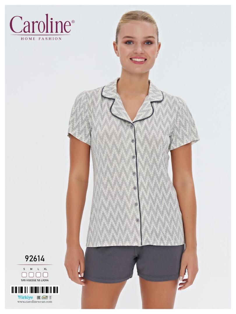Пижама "Caroline"с шортами. Viscose Art. 92614 s-xl