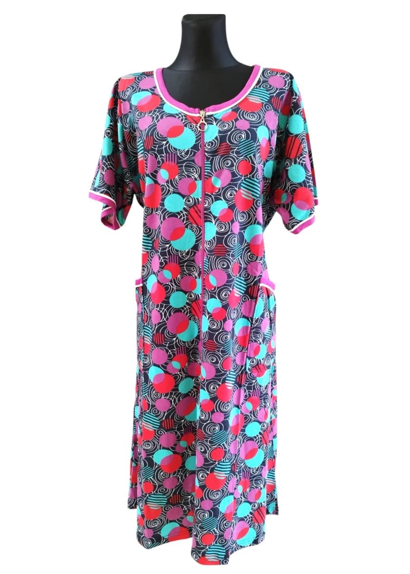 Халат женский (XL-6XL)  Art. 1230 SINSITA (микс расцветок) (3XL)
