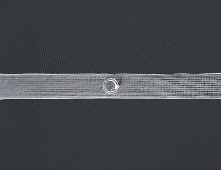 Шторная лента с пластиковыми кольцами 2,5 cm