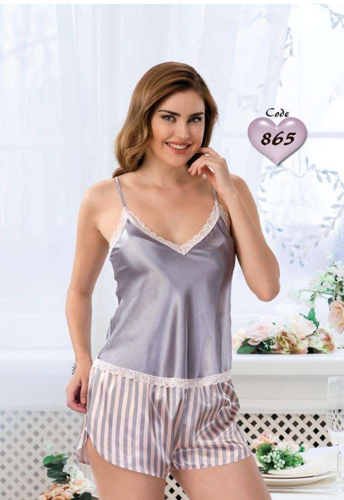 Пижама Art. 865 "Jasmin"  (S, Rozā/Pēleka)