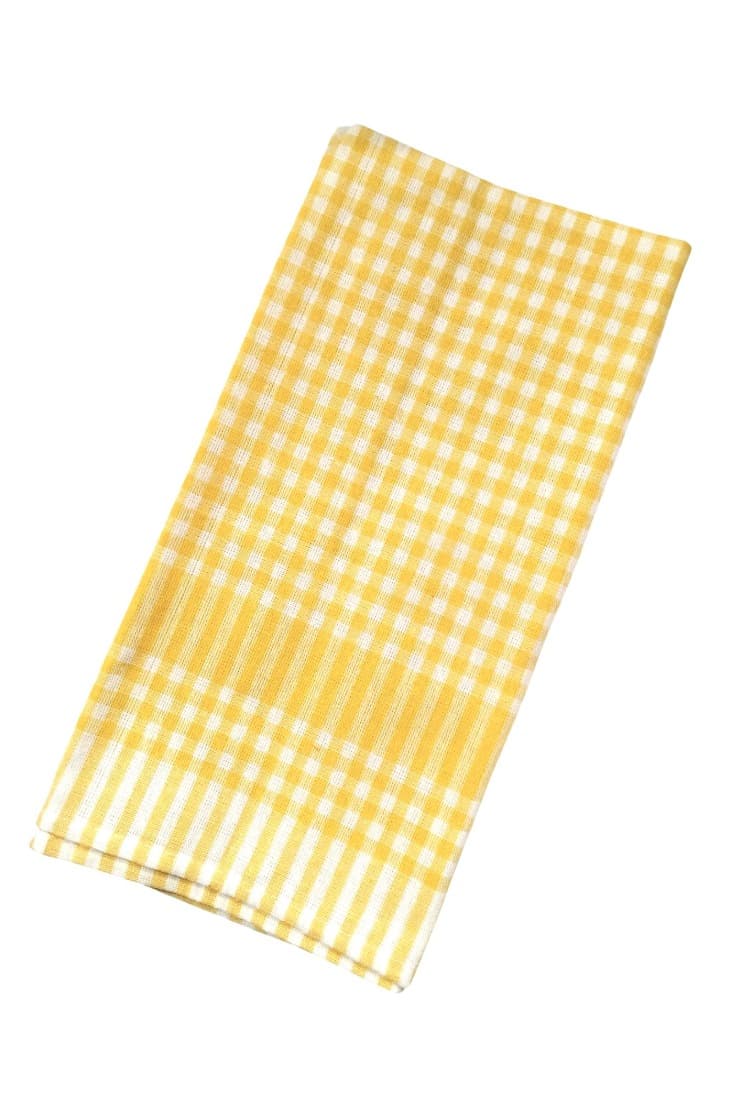 Virtuves Dvielis Lina 45x65 cm  (Dzeltena)