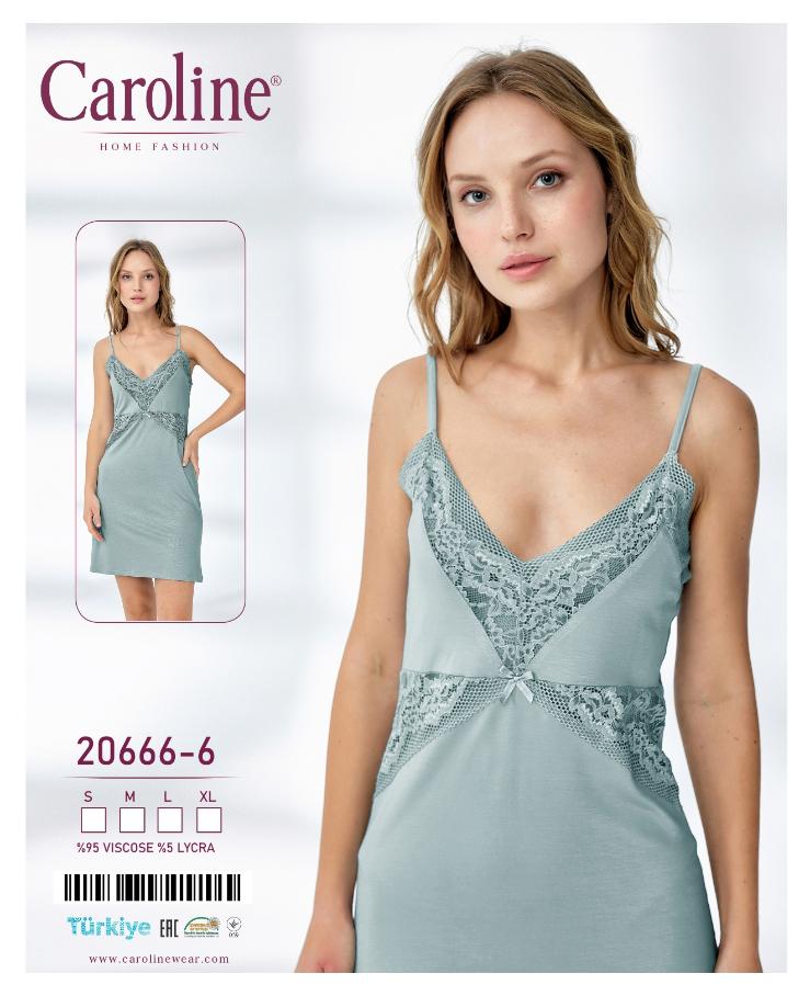 Ночная рубашка "Caroline" Viscose Art.. 20666-6 s-xl