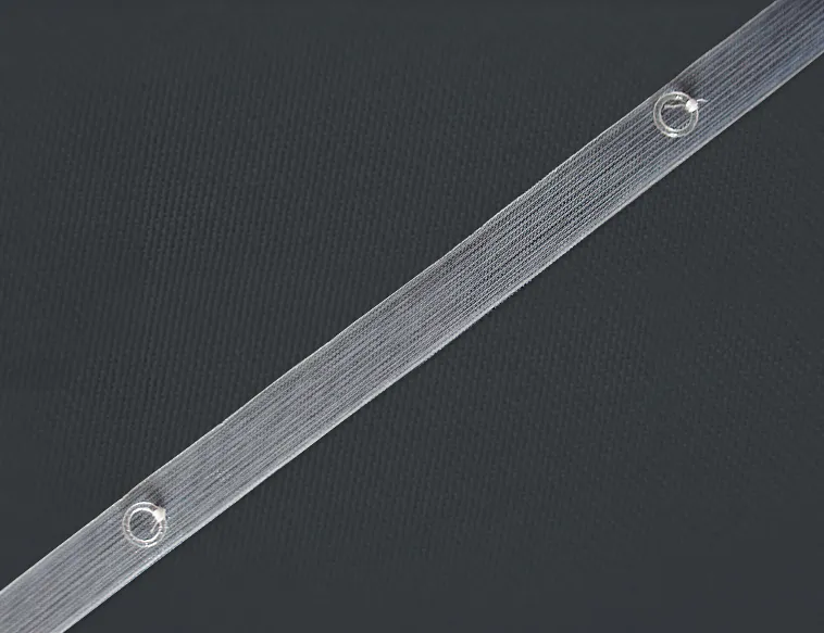 Шторная лента с пластиковыми кольцами 2,5 cm