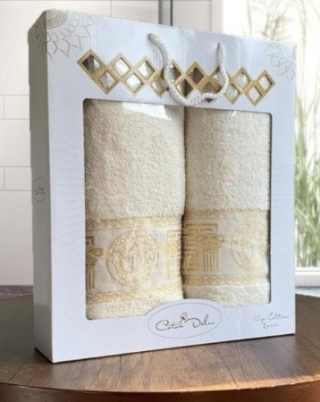 Комплект полотенец Coton Delux 50x90 + 70x140 (MEDUSA)