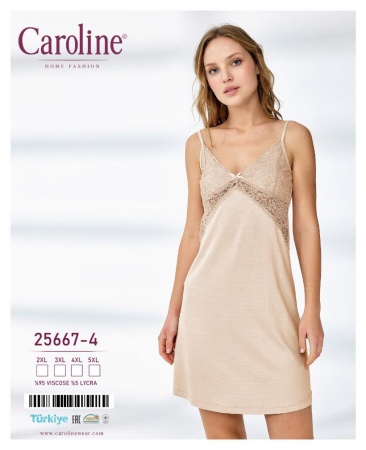 Naktskrekls "Caroline" Viscose Art. 25667-4 2xl-5xl