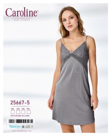 Naktskrekls "Caroline" Viscose Art. 25667-5 2xl-5xl