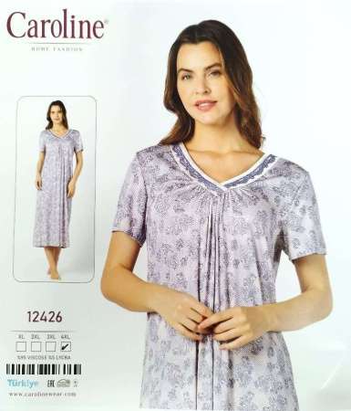 Naktskrekls "Caroline" Viscose Art. 12426 XL-4XL