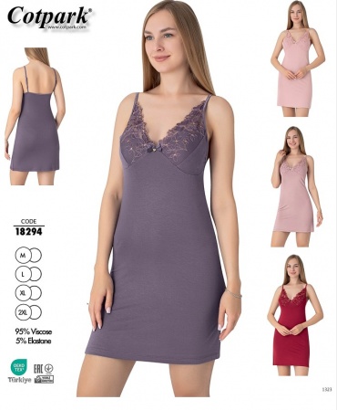 Ночная рубашка "Cotpark" Viscose Art. 18294 M-2XL