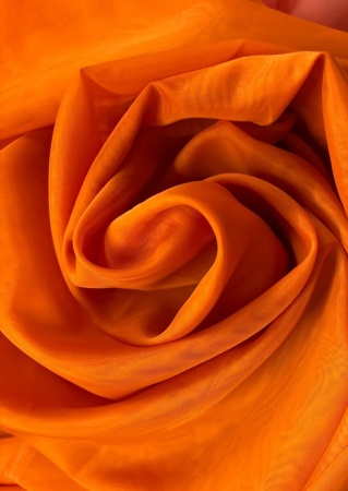2979--Dienas aizkaru audums Kaprons Oranža krāsa