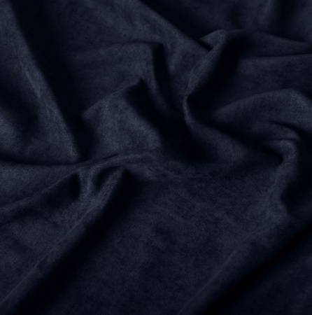3044--Шторная ткань Soft,  цв. темно синий