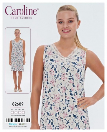 Naktskrekls "Caroline" Viscose Art. 82689 2xl-5xl