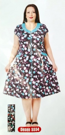 Халат хлопковый BIBLOS Art. 557/5554, 7XL-9XL