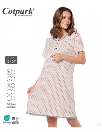 Ночная рубашка "Cotpark" Viscose Art. 13407 M-XL