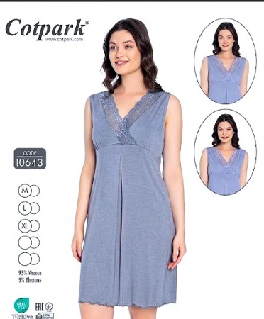 Ночная рубашка "Cotpark" Viscose Art. 10643 M-XL