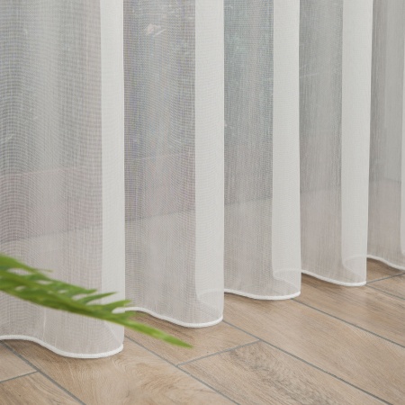 3437--Dienas aizkaru audums Bamboo Piena krāsa