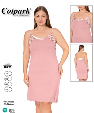 Naktskrekls "Cotpark" Viscose Art. 18225 2XL-5XL