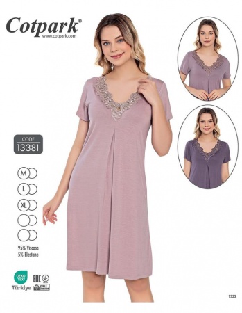 Ночная рубашка "Cotpark" Viscose Art. 13381 M-XL